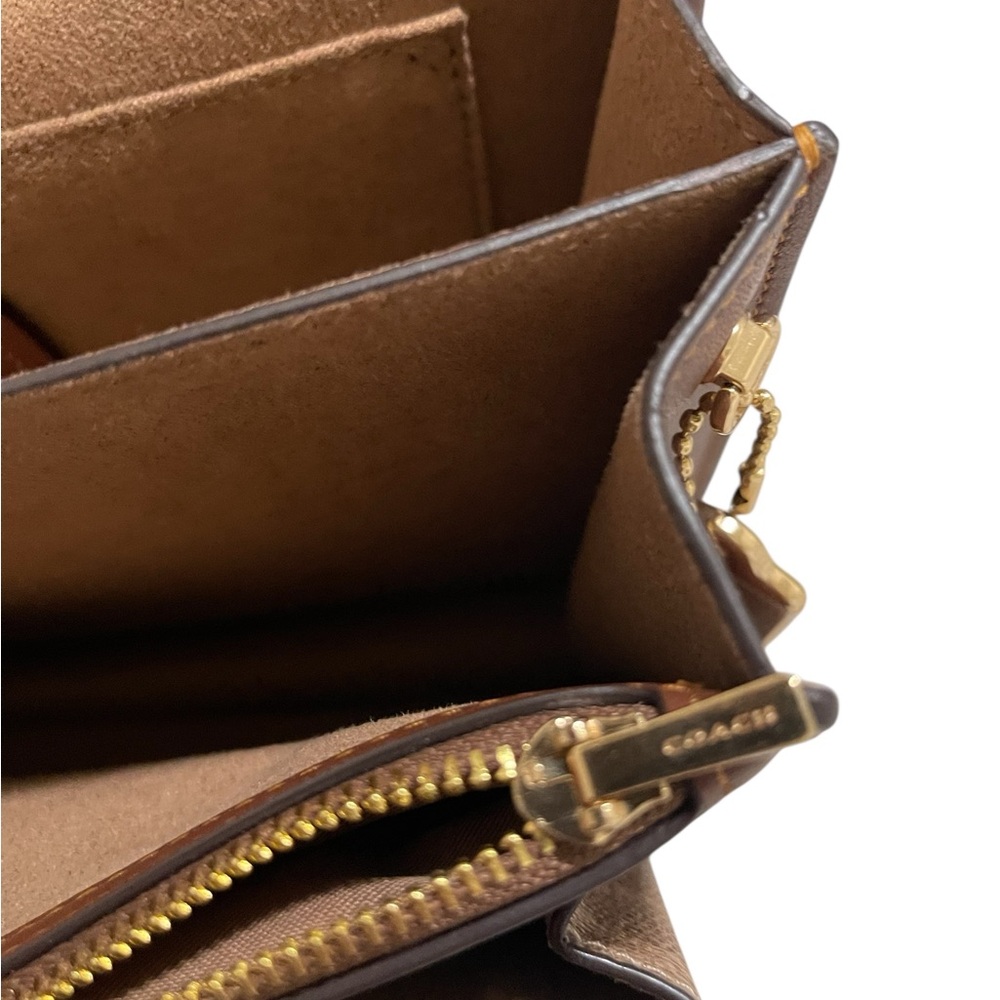 Coach Brown Satchel and Wallet Set - Picture 8 of 12